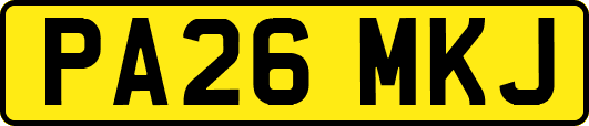 PA26MKJ