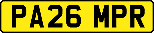 PA26MPR