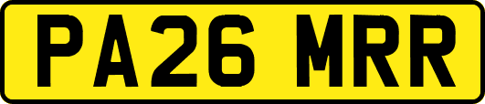 PA26MRR