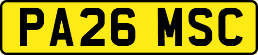 PA26MSC