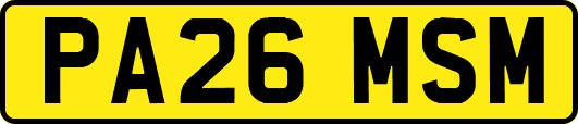 PA26MSM