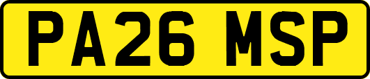 PA26MSP