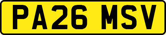 PA26MSV