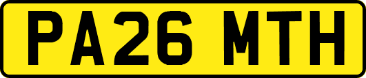 PA26MTH