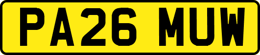 PA26MUW