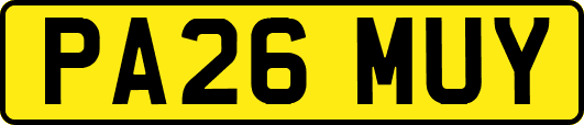 PA26MUY