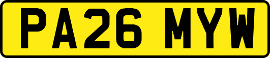PA26MYW