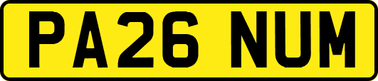 PA26NUM