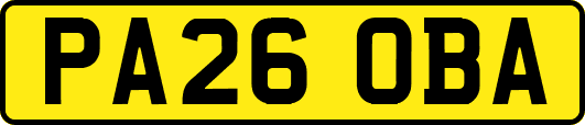 PA26OBA