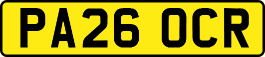 PA26OCR