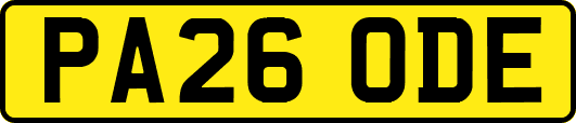 PA26ODE