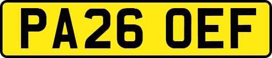PA26OEF