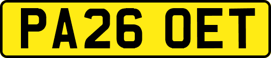 PA26OET