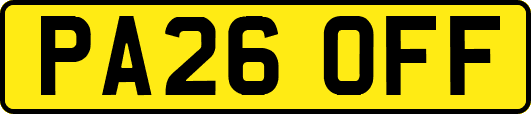 PA26OFF