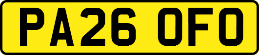 PA26OFO
