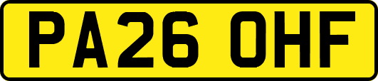 PA26OHF