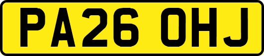 PA26OHJ