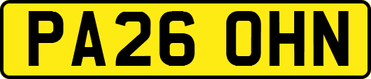 PA26OHN