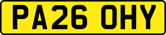PA26OHY