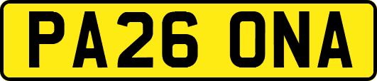 PA26ONA