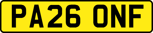 PA26ONF