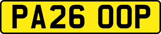 PA26OOP