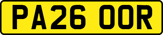 PA26OOR
