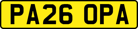 PA26OPA