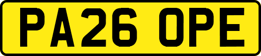 PA26OPE