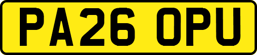 PA26OPU