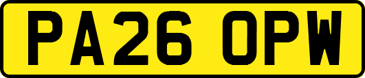 PA26OPW