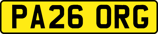 PA26ORG