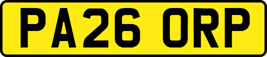 PA26ORP
