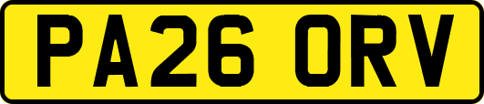 PA26ORV