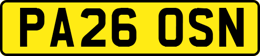 PA26OSN