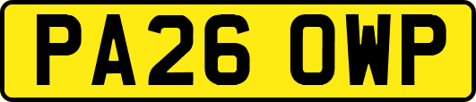 PA26OWP