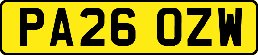 PA26OZW