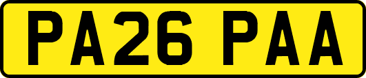 PA26PAA