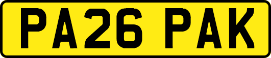 PA26PAK