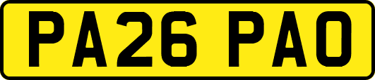 PA26PAO