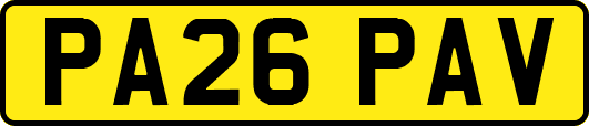 PA26PAV