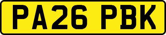 PA26PBK