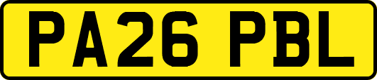 PA26PBL