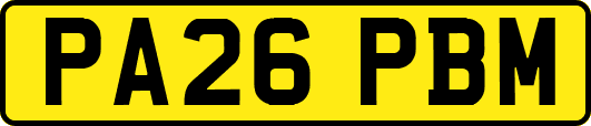 PA26PBM