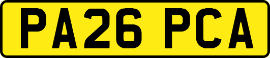 PA26PCA