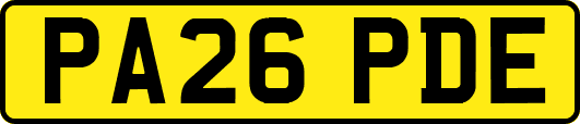 PA26PDE