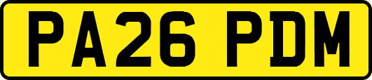 PA26PDM