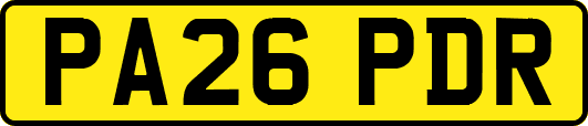 PA26PDR