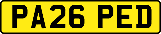 PA26PED