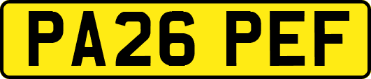 PA26PEF